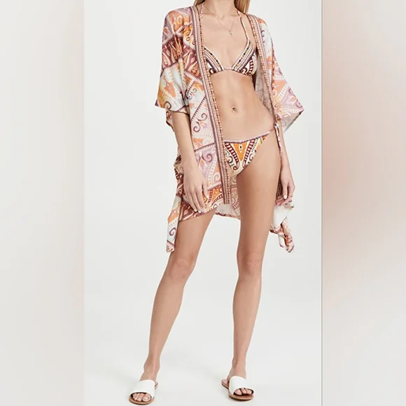 NWT AGUA BENDITA | Cora Leva Coverup Tunic - Picture 4 of 12